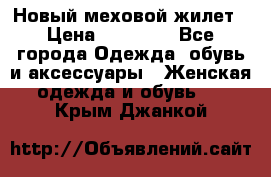 Новый меховой жилет › Цена ­ 14 000 - Все города Одежда, обувь и аксессуары » Женская одежда и обувь   . Крым,Джанкой